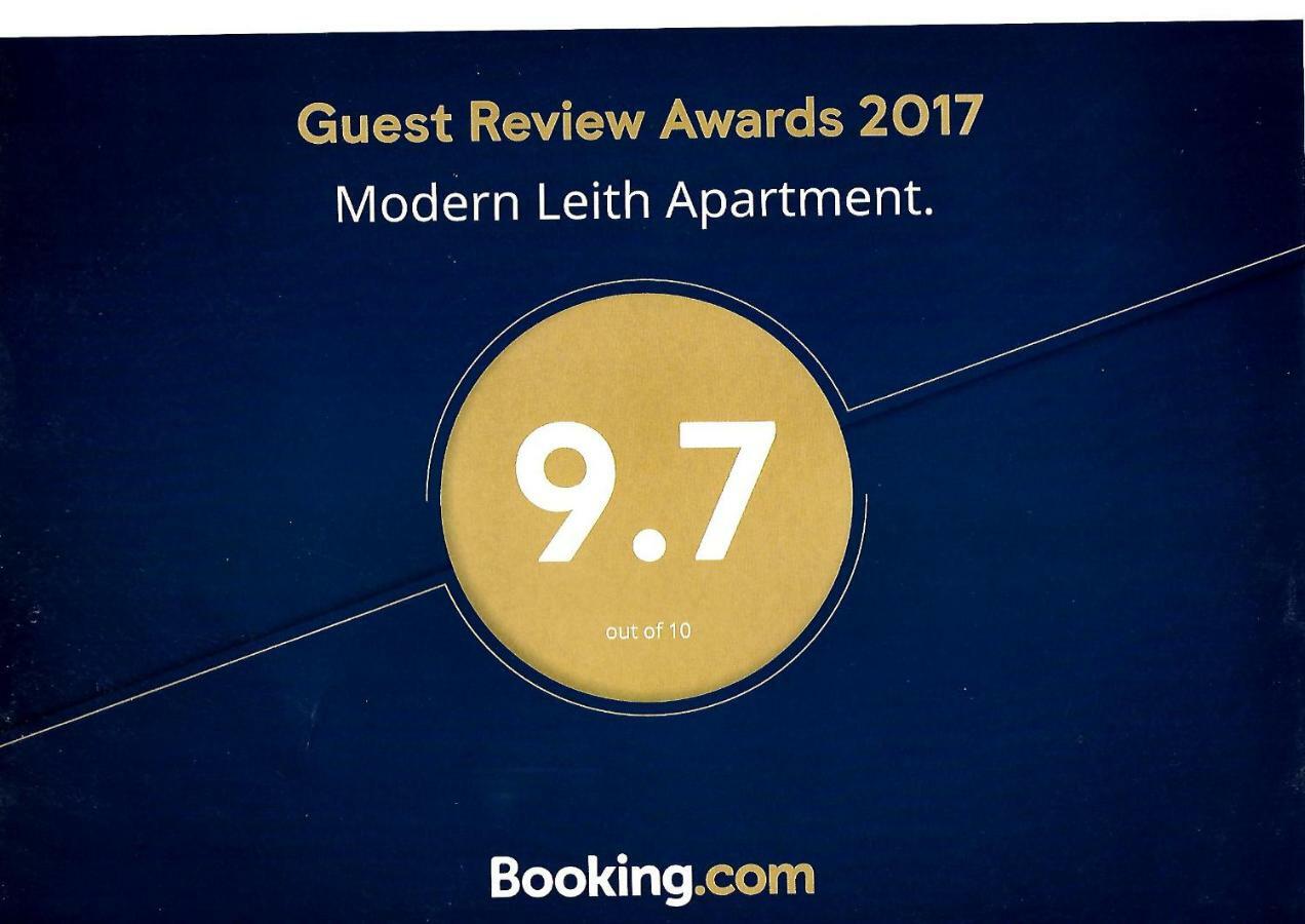 Modern Leith Apartment. Edinburgh Luaran gambar