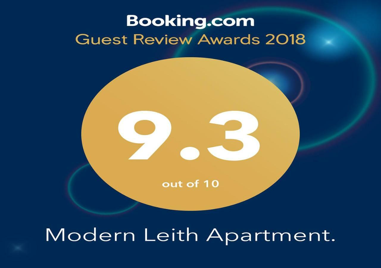 Modern Leith Apartment. Edinburgh Luaran gambar
